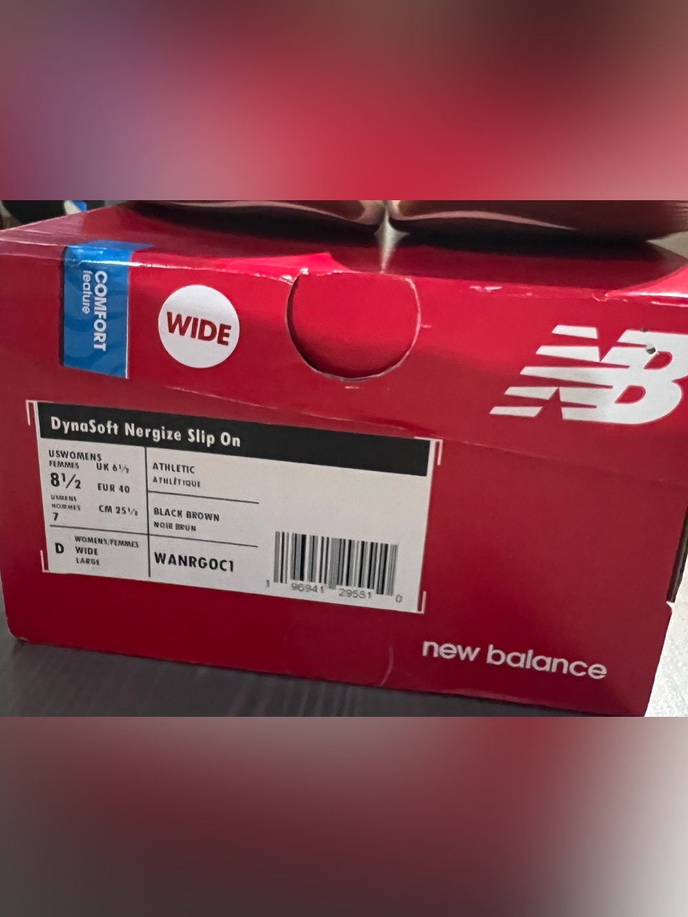 New Balance Women’s Slip-On Sneakers - Leopard Print Brown/Black - Picture 4 of 4
